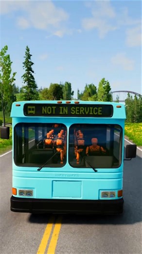 BeamNG Drive Crash Test #shorts