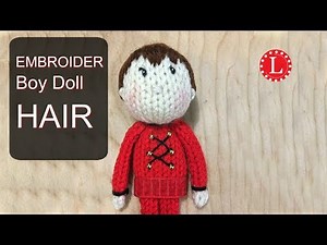 Attach Doll Hair Embroider Short Styled | Ballerina Dolls | Loomahat