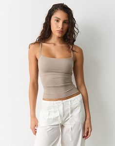 Built-in Bra Thin Strap Cami in Harp Seal | Glassons AU