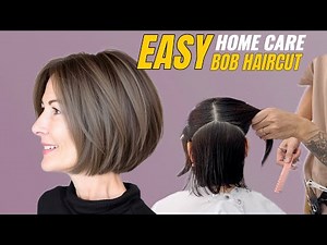 How to Cut The Perfect Bob Haircut | Bob Haircut Tutorial that are Easy to Care for at Home