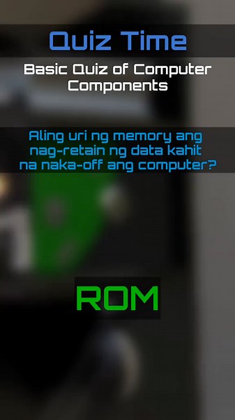 Basic Computer Components Quiz: Test Your Knowledge