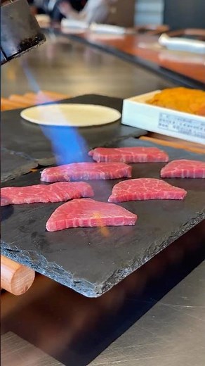 Wagyu Taco 🇯🇵 Omi Gyu Teppanyaki Ousaka