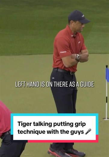 Tiger Woods' Putting Grip Technique Explained