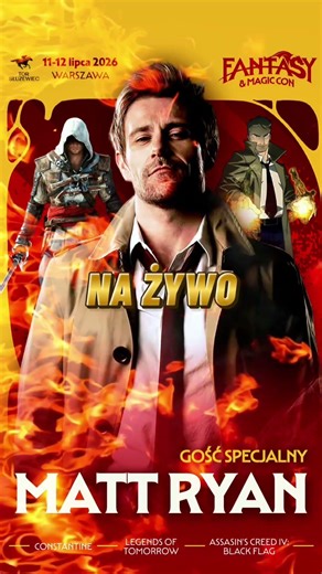 John Constantine przywozi magię do Warszawy! #constantine #dccomics