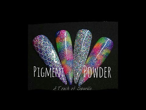 How to apply pigment powder to gel polish