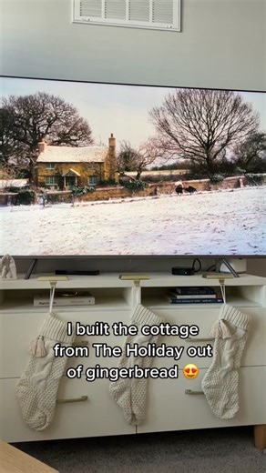 Gingerbread House Christmas Cottage | The Holiday Movie