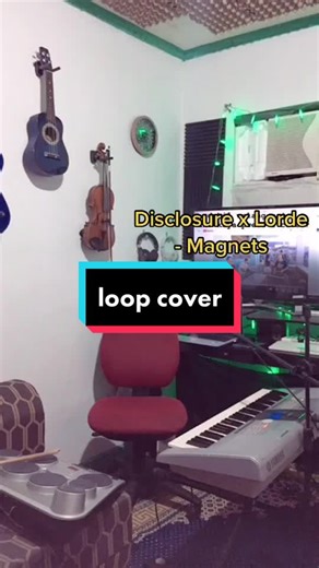 practice loop cover of Magnets by Disclosure ft. Lorde 👻 #fyp #foryou #musiciansoftiktok #musician #disclosure #lorde #magnets