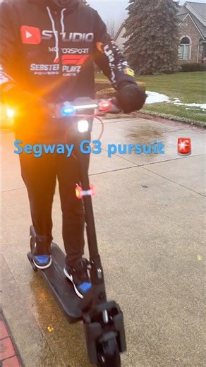 Segway G3 Pursuit Edition — Sirens, Lights, and Ridiculous Speed