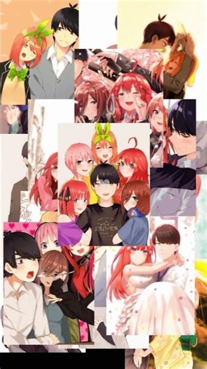Futaro x Nakanos 💘💝💖 #quintuplets #anime