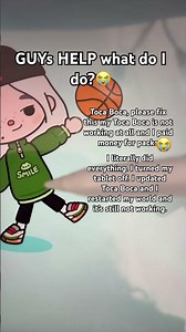 Guys, my Toca Boca is not working at all 😭 if you know how to fix it, please tell me thank you