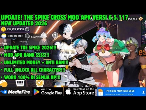 NEW UPDATE!🔥 The Spike Mod v6.5.117 2026 — ALL UNLOCKED + MAX RAUL‼️