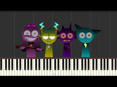 Sprunki Double Date into Piano | Easy Piano Tutorial