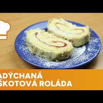 Tahle piškotová roláda se vám vždy povede! 🍰 Nadýchaná jako obláček ☁️