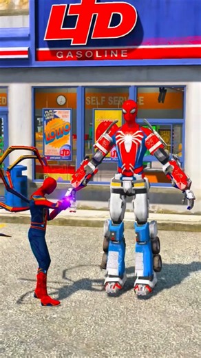 VENOM KIDNAPPED SPIDER-MAN ROBOT ! SPIDER-MAN AND HULK TAKE REVENGE #shorts #spiderman