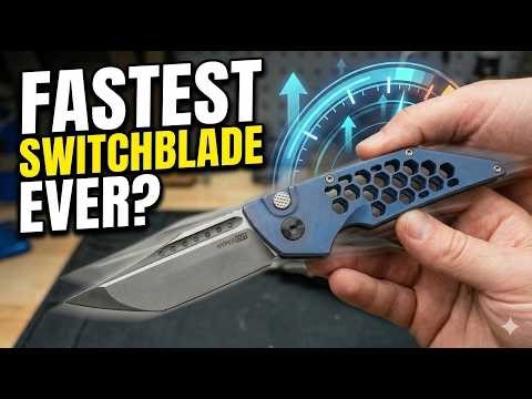 Fastest Switchblade Ever? Hypercut MFG Dharma