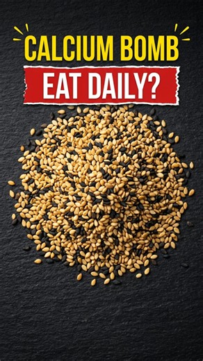 The Hidden Power of Sesame Seeds 🦴 #shorts #sesameseeds #nutrition