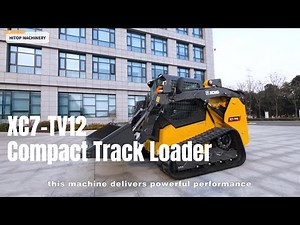 XCMG XC7-TV12: The Ultimate Compact Track Loader for Tough Jobs!