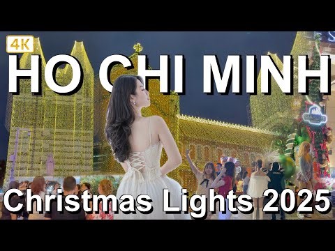 What I Want for Christmas in Vietnam 🇻🇳 Christmas Street Saigon 2025 🎄