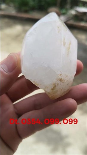 (176g) Polished Natural White Quartz Crystal Specimen | Price 110k