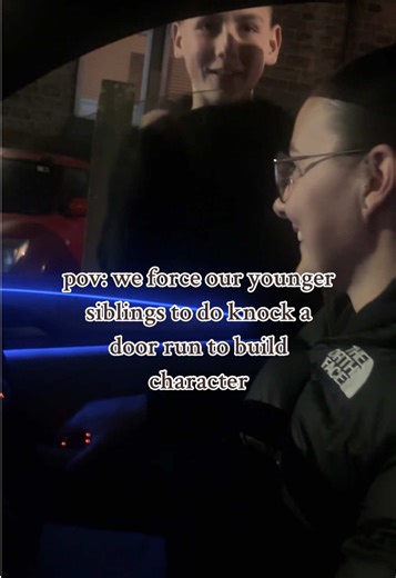 Kids and the Knock a Door Run Tradition