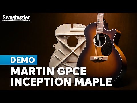 Martin GPCE Inception Maple: Grand Sound & Premier Performance