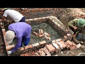 How to Build a Water Tank with Bricks