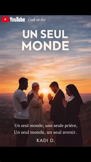 One world. One humanity. One prayer for peace 🌍🙏 No matter our religion, language, or culture… we all cry to God for the same thing: peace and love. Listen to the message. Share it if you believe the world should stand together. 🎧 Full video on YouTube – link in bio #fyp #viral #trending #tiktokmusic #newmusic