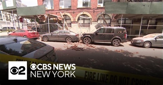 Video shows aftermath of partial building collapse in Brooklyn
