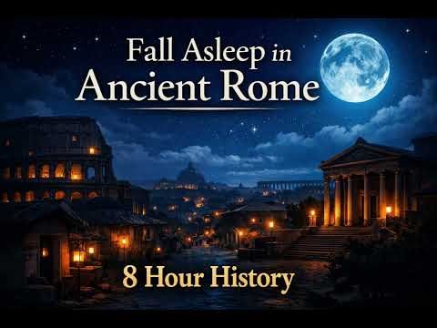 Life in Ancient Rome to Fall Asleep | Slow History for Deep Sleep (8 Hours)