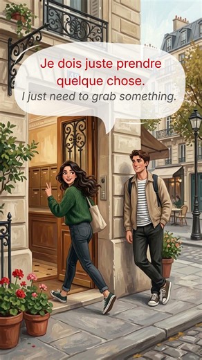 Simple French Conversation – Asking Someone to Wait