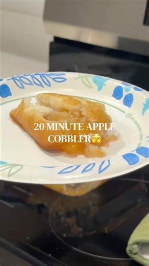 I Tried the Viral 20-Minute Apple Cobbler 🍎🥧