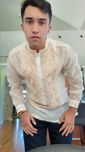 How often can I wear a barong? Let me know in the comments 🤨🇵🇭 #Philippines #Filipino #Ilonggo #Visayas #Pinoy | Ezekiel Contreras Forrest