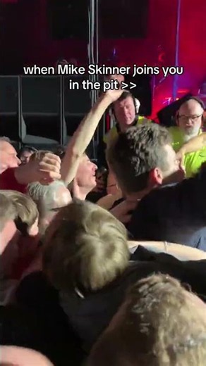 When Mike Skinner joins you in the pit‼️ | #shorts