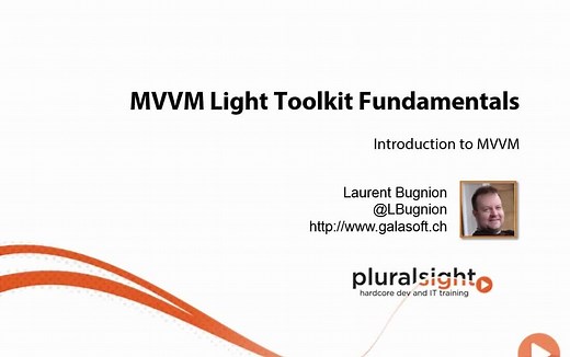 MVVMLight唯一官方视频教程