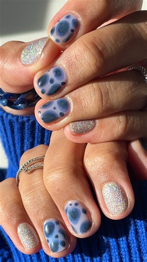 Sanam | There’s a reason why blue is my fav polish color 🩵 when it looks this good, I gotta own every shade of it 🥲 tysm for loving these tortie... | Instagram