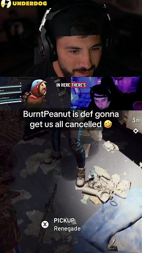 BurntPeanut is def getting us all cancelled 🤣 | peanut