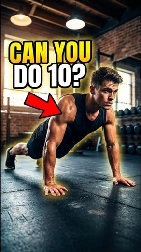 Do This 10 Push-Up Challenge Today (Start Your Fitness Journey!) #healthtips #pushup #challenge