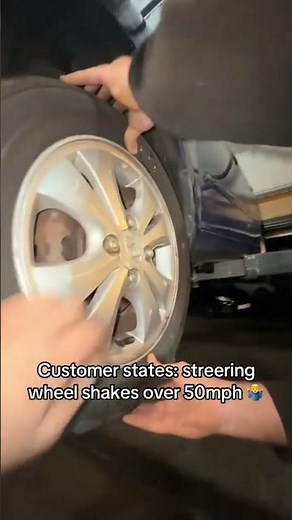 why does my steering shakes in lower speeds but faster i go less it shakes