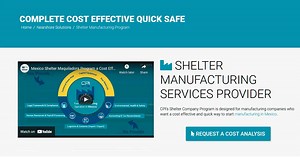 Mexico Shelter Program | Shelter Services for Manufacturing in Mexico - CPI