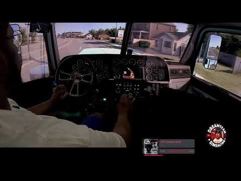 Realistic | American Truck Simulator | ATS | Road to 1k Subs | Triple Monitor Setup | Live