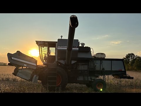 How to set up a Gleaner L2 combine to harvest soybeans