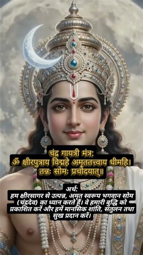🌙 चंद्र गायत्री मंत्र | मन को मिलेगा सुकून, मानसिक तनाव होगा दूर | Chandra Gayatri Mantra
