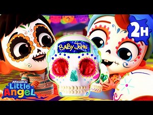 Dia de Muertos! (Baby John Isn't Scared) | Little Angel | Melody Time: Moonbug Kids Songs
