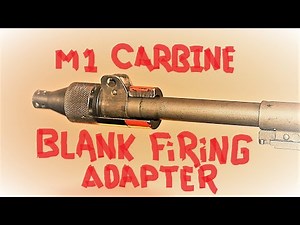 M1 CARBINE BLANK FIRING ADAPTER