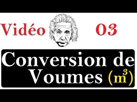 | Vidéo 03 | Conversion de Volumes (m³) | #maths | #MathsFaciles | #RévisionMaths | #mathematics