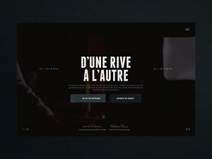 Full screen menu - Awwwards
