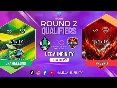🔴 LIVE | CHAMELEONS VS PHOENIX | LEGA INFINITY QUALIFIERS | ROUND N 2