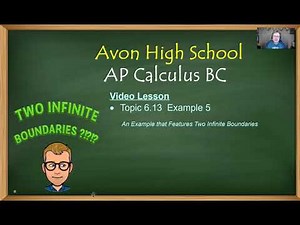 Avon High School - AP Calculus BC - Topic 6.13 - Example 5 - Improper Integral