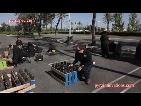 Building Fireworks Finale Racks