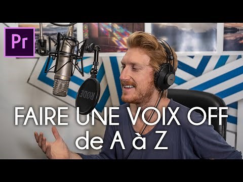 Record and improve a voiceover - Adobe Premiere FR tutorial